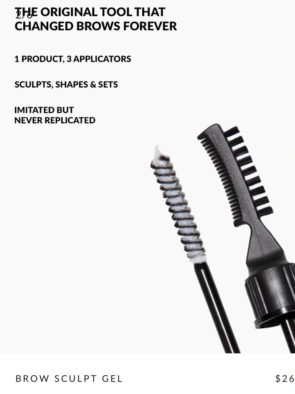 REFY Lash Sculpt Mascara in Black sculpted lifted lengthened up to 12 hours